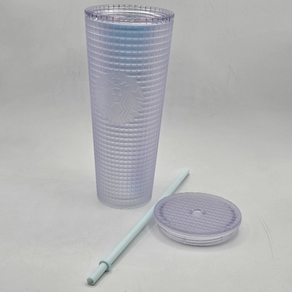 Starbucks Iridescent Unicorn Grid Venti Tumbler 24oz - Picture 14 of 15